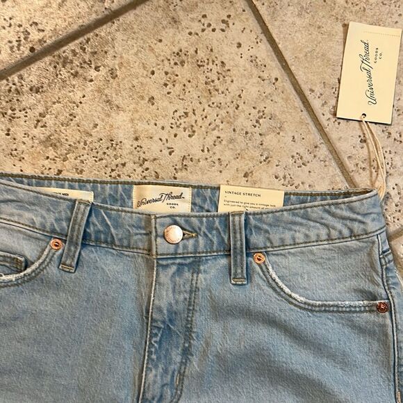 New Universal Thread denim Jean Shorts vintage midi C16 - Picture 4 of 7